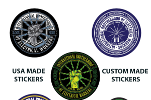 Crafting Union Pride: Elevate Your Style with Custom-Made Stickers and USA-Made Apparel