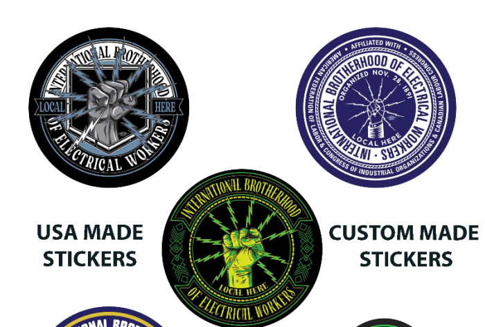 Crafting Union Pride: Elevate Your Style with Custom-Made Stickers and USA-Made Apparel